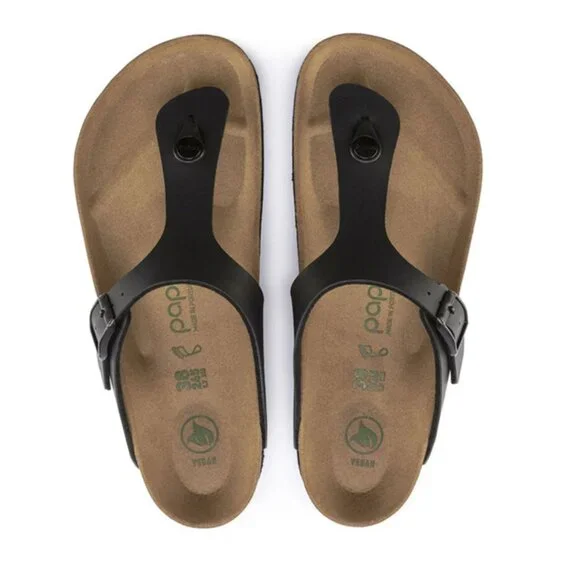 NEW NWT Birkenstock Papillio Gizeh Platform Vegan Black - EU 42 / US 11–11.5 - Picture 13 of 16